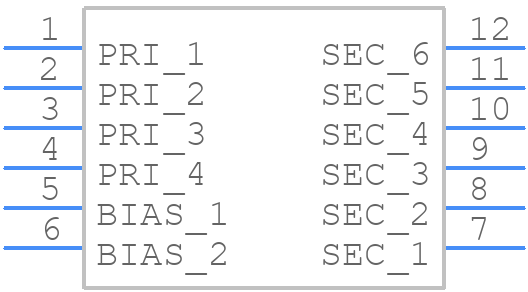 JA4456-DLD - COILCRAFT - PCB symbol