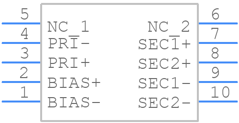 POE13P-12LD - COILCRAFT - PCB symbol