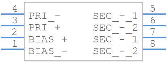 POE70P-50LD - COILCRAFT - PCB symbol