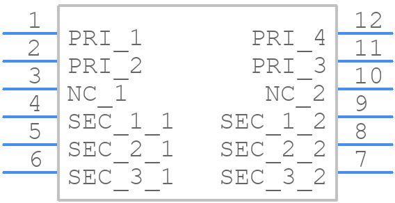 HA3994-AL - COILCRAFT - PCB symbol