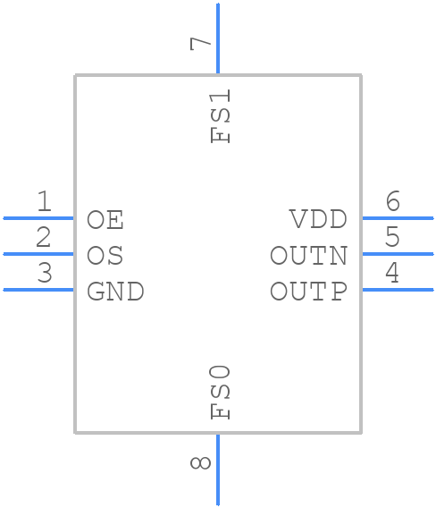 LMK61PD0A2-SIAT - Texas Instruments - PCB symbol