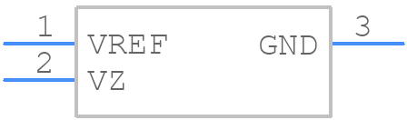 ZHT431F01TA - Diodes Incorporated - PCB symbol