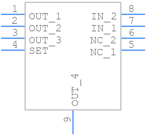 LT3088IDD#PBF - Analog Devices - PCB symbol