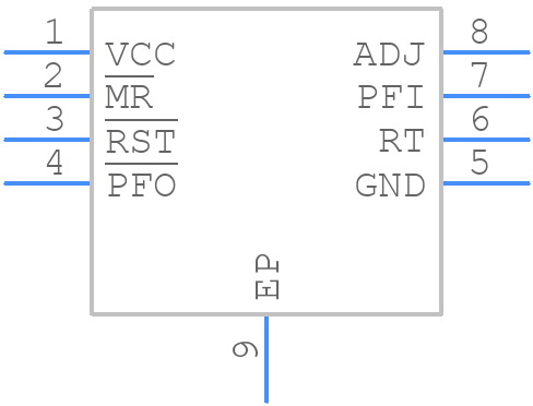 LTC2934CDC-2#TRMPBF - Analog Devices - PCB symbol