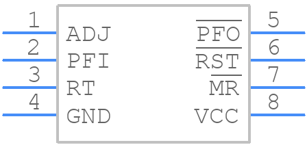 LTC2934ITS8-2#TRMPBF - Analog Devices - PCB symbol