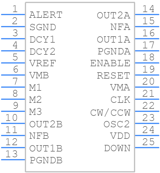 THB6064AH - Toshiba - PCB symbol