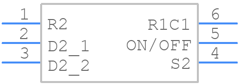SI1865DDL-T1-GE3 - Vishay - PCB symbol