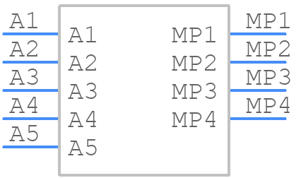 444807 - TE Connectivity - PCB symbol