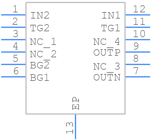 LT4320HMSE-1#PBF - Analog Devices - PCB symbol