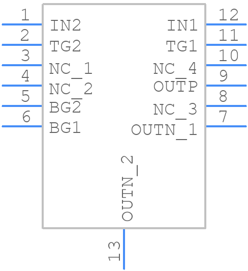 LT4320MPMSE#PBF - Analog Devices - PCB symbol