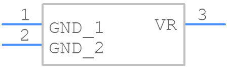 ZRC250F01TA - Diodes Incorporated - PCB symbol