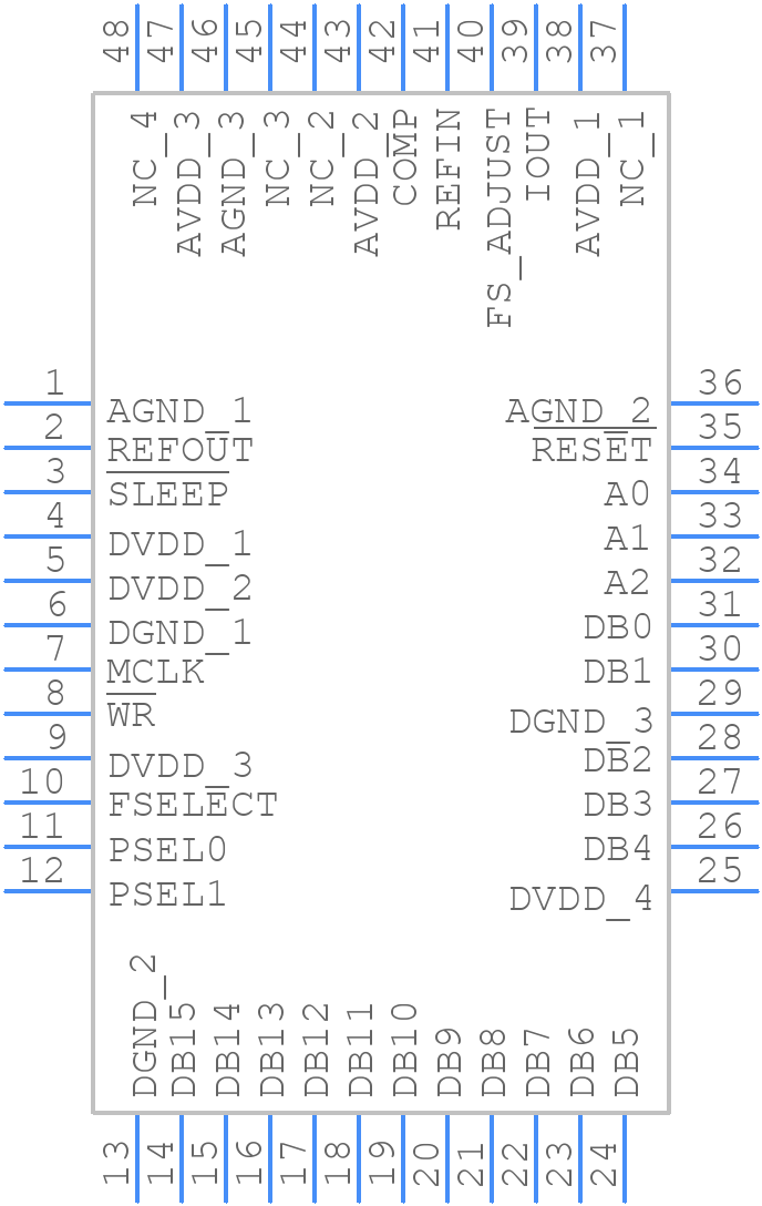 AD9831ASTZ - Analog Devices - PCB symbol