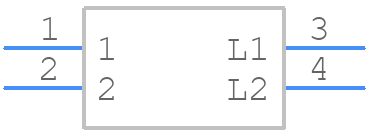 K81B235 - TE Connectivity - PCB symbol