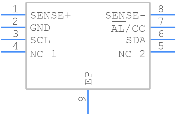 LTC2941CMS8E#PBF - Analog Devices - PCB symbol