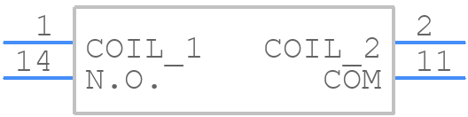 RZ01-1A4-D012 - TE Connectivity - PCB symbol