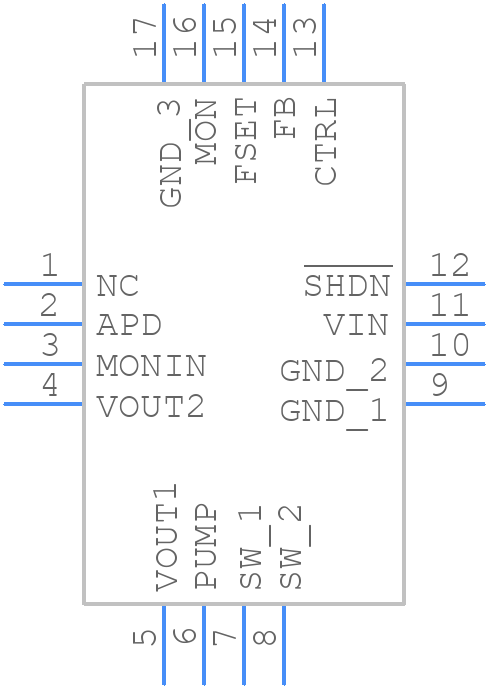LT3482EUD#PBF - Analog Devices - PCB symbol