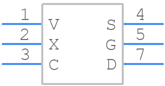 TOP261YN - Power Integrations - PCB symbol