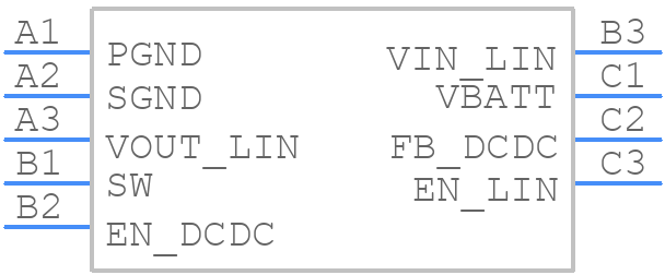 LM3687TL-1815/NOPB - Texas Instruments - PCB symbol