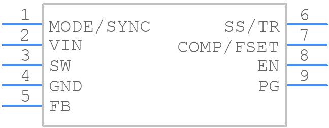TPS6281208QWRWYRQ1 - Texas Instruments - PCB symbol