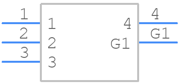 NC4MBV - Neutrik - PCB symbol