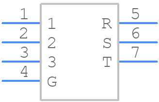 NCJ6FI-V - Neutrik - PCB symbol