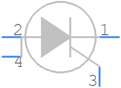 X0203NN 5AA4 - STMicroelectronics - PCB symbol