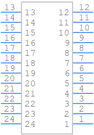 24-600-10 - ARIES - PCB symbol