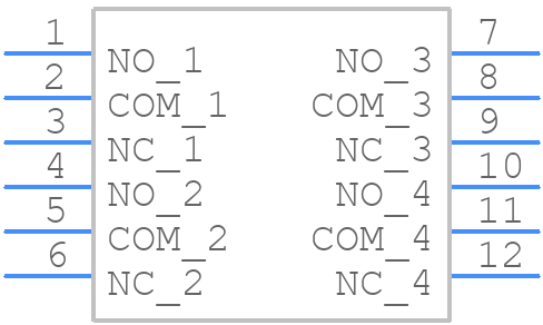 7405P3Y9CPE - C & K COMPONENTS - PCB symbol