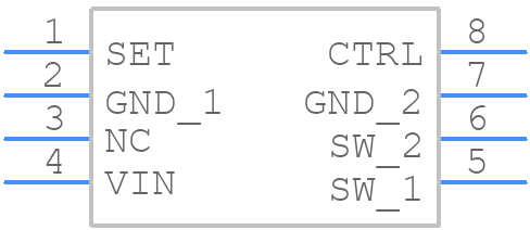 AP8802SG-13 - Diodes Incorporated - PCB symbol