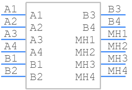 67298-4091 - Molex - PCB symbol