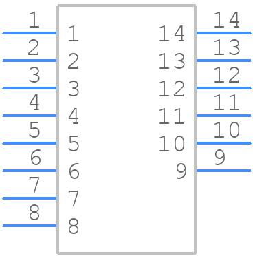 B65876E14D1 - TDK - PCB symbol