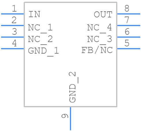 ST715PU33R - STMicroelectronics - PCB symbol