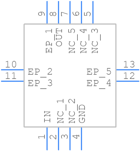 ST715PU25R - STMicroelectronics - PCB symbol