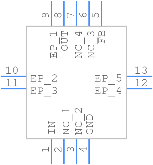 ST715PUR - STMicroelectronics - PCB symbol