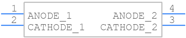 TLP785(TP6,F) - Toshiba - PCB symbol