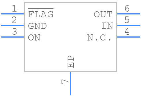 MAX4794ETT+T - Analog Devices - PCB symbol