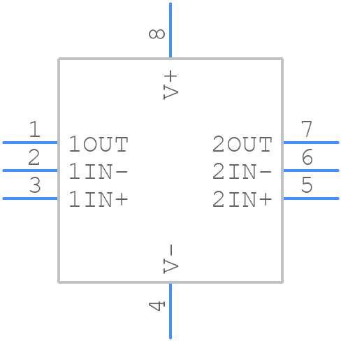TLV1702AIRUGR - Texas Instruments - PCB symbol