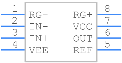 MAX4194ESA+T - Analog Devices - PCB symbol