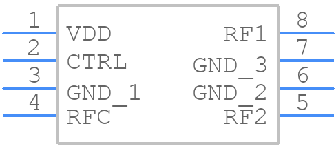 ADG919BRMZ - Analog Devices - PCB symbol