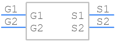 CSD85302L - Texas Instruments - PCB symbol