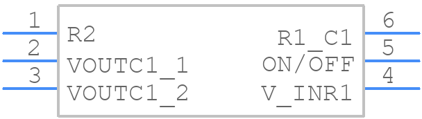 FDC6323L - onsemi - PCB symbol