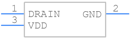 HV9923N3-G - Microchip - PCB symbol