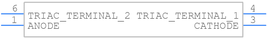 TLP268J(TPR,E - Toshiba - PCB symbol