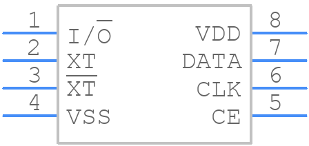 NJU6355ED - Nisshinbo - PCB symbol