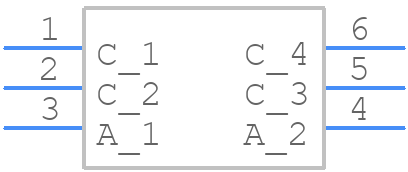 ZHCS2000TA - Diodes Incorporated - PCB symbol