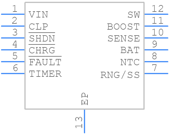 LT3650IDD-8.4#PBF - Analog Devices - PCB symbol