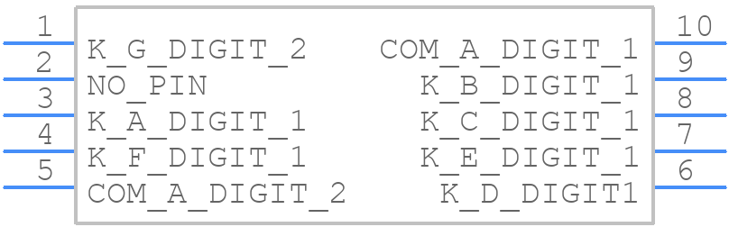 VAOD-A301S9-BW/47 - Visual Communications Company - PCB symbol