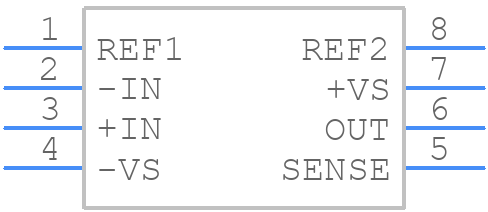 AD8275ARMZ - Analog Devices - PCB symbol