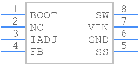 LM22673MRE-5.0/NOPB - Texas Instruments - PCB symbol