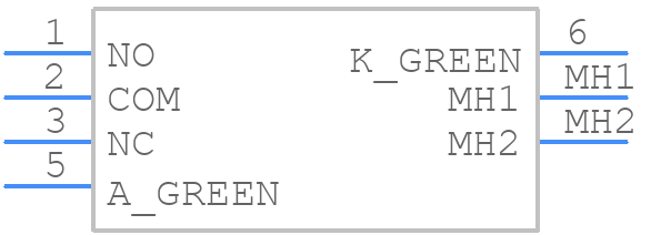G12JHF - NKK Switches - PCB symbol